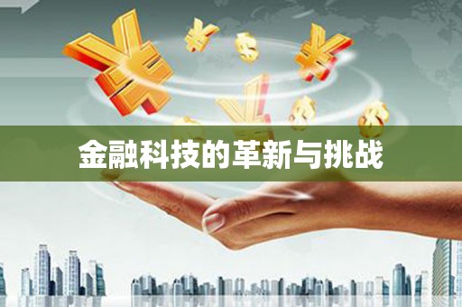 颍上金融科技的革新与挑战