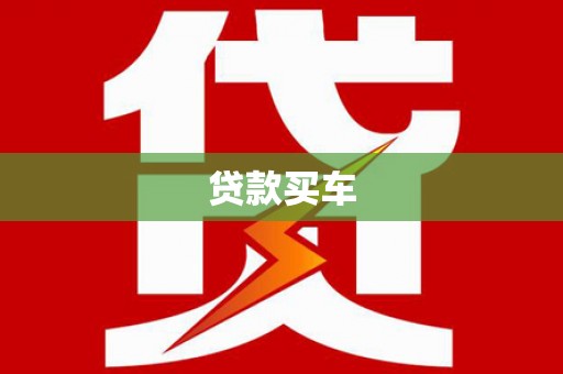 颍上贷款买车