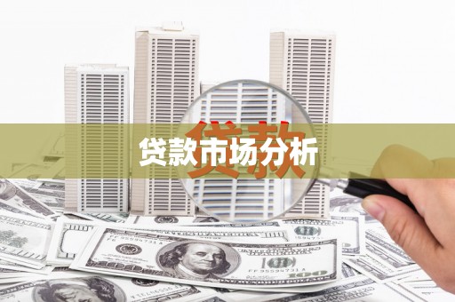 颍上贷款市场分析