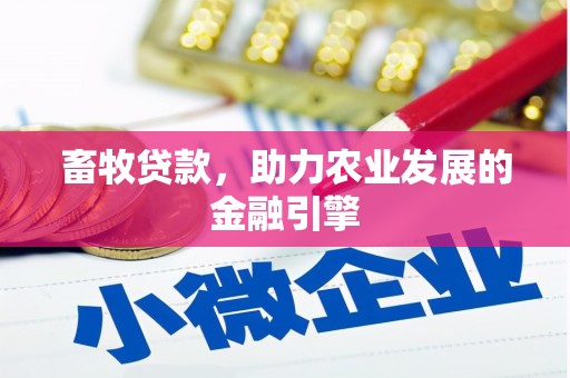 颍上畜牧贷款，助力农业发展的金融引擎