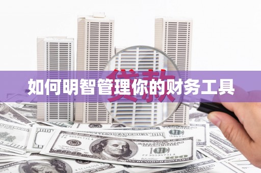 颍上如何明智管理你的财务工具