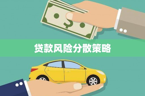 颍上贷款风险分散策略