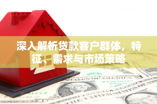 颍上深入解析贷款客户群体，特征、需求与市场策略