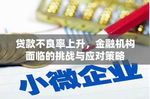颍上贷款不良率上升，金融机构面临的挑战与应对策略
