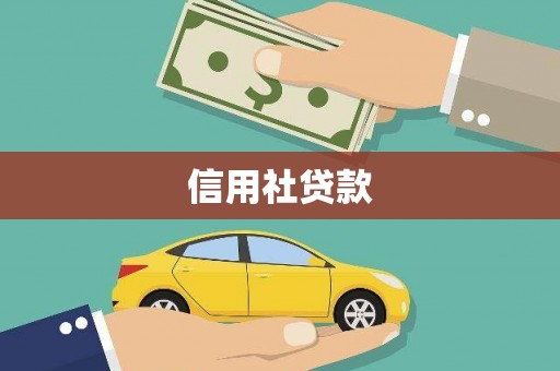 颍上信用社贷款