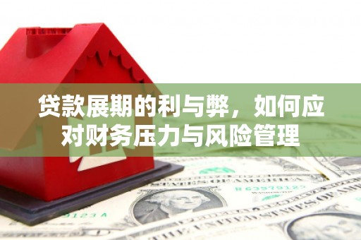 颍上贷款展期的利与弊，如何应对财务压力与风险管理