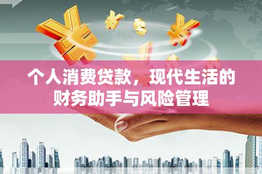 颍上个人消费贷款，现代生活的财务助手与风险管理