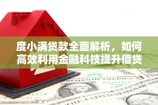 颍上度小满贷款全面解析，如何高效利用金融科技提升借贷体验