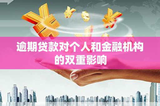 颍上逾期贷款对个人和金融机构的双重影响