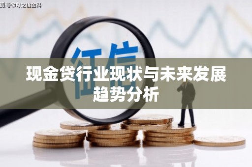 颍上现金贷行业现状与未来发展趋势分析