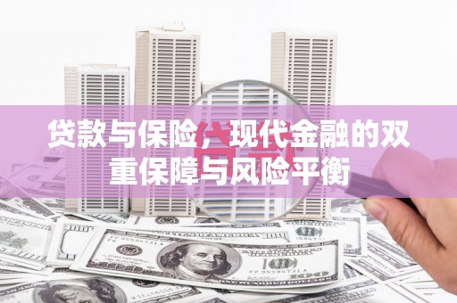 颍上贷款与保险，现代金融的双重保障与风险平衡