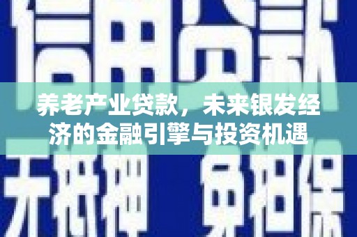 颍上养老产业贷款，未来银发经济的金融引擎与投资机遇