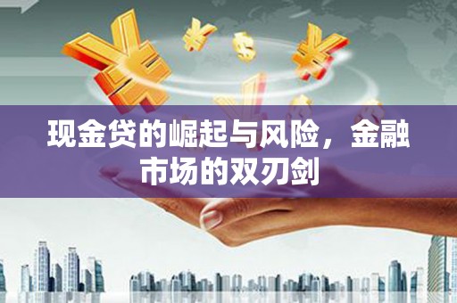 颍上现金贷的崛起与风险，金融市场的双刃剑