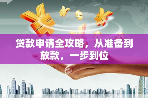 颍上贷款申请全攻略，从准备到放款，一步到位