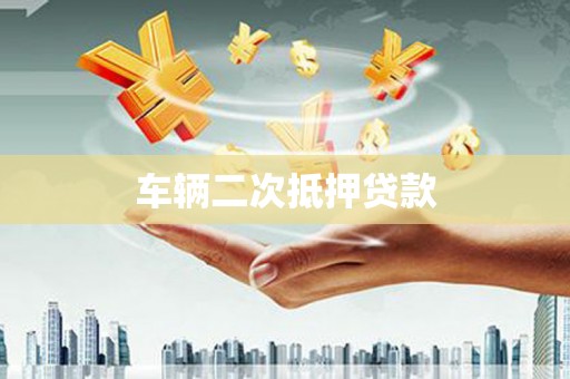 颍上车辆二次抵押贷款