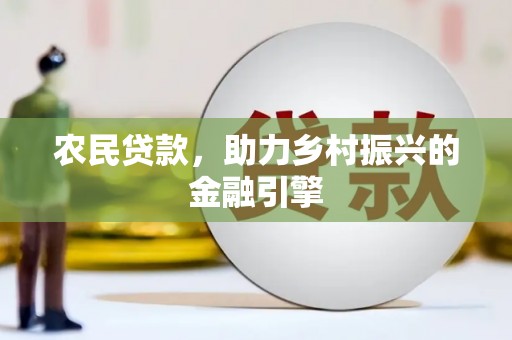 颍上农民贷款，助力乡村振兴的金融引擎