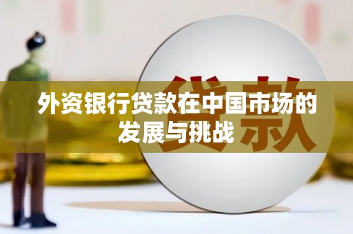颍上外资银行贷款在中国市场的发展与挑战