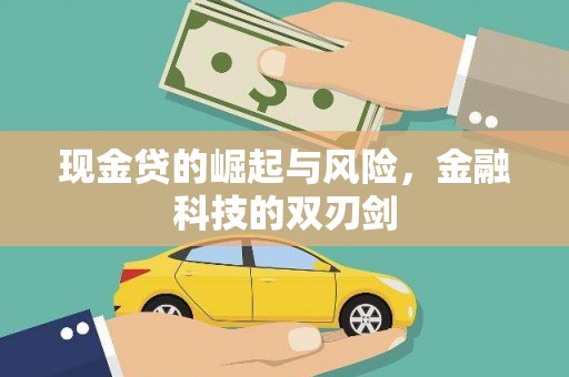 颍上现金贷的崛起与风险，金融科技的双刃剑