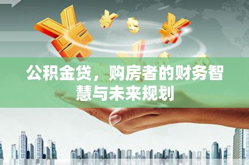 颍上公积金贷，购房者的财务智慧与未来规划
