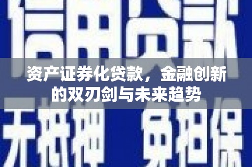 颍上资产证券化贷款，金融创新的双刃剑与未来趋势
