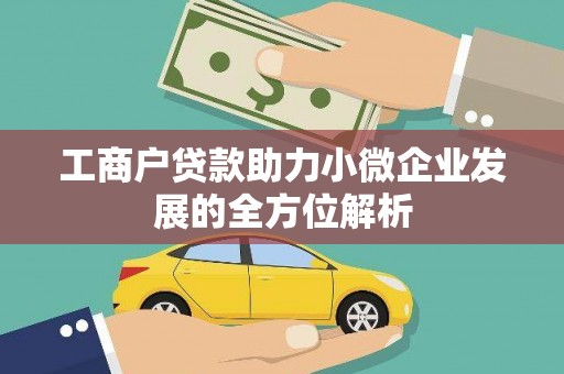 颍上工商户贷款助力小微企业发展的全方位解析