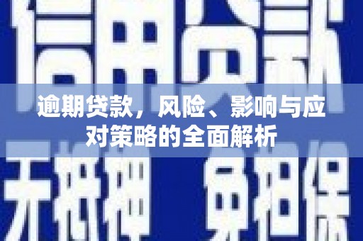 颍上逾期贷款，风险、影响与应对策略的全面解析