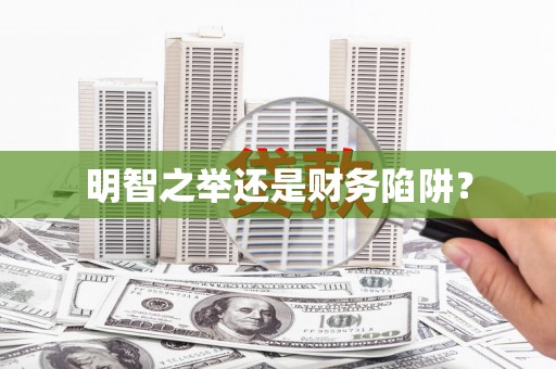 颍上明智之举还是财务陷阱？