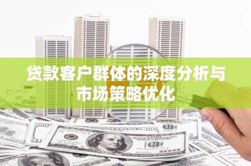 颍上贷款客户群体的深度分析与市场策略优化