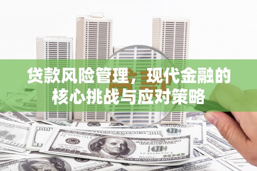 颍上贷款风险管理，现代金融的核心挑战与应对策略