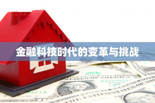 颍上金融科技时代的变革与挑战