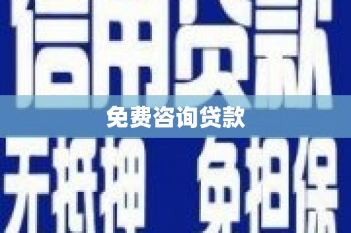 颍上免费咨询贷款