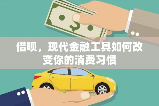 颍上借呗，现代金融工具如何改变你的消费习惯