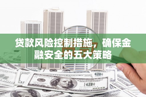 颍上贷款风险控制措施，确保金融安全的五大策略