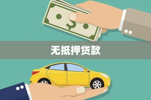 颍上无抵押贷款