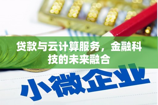 颍上贷款与云计算服务，金融科技的未来融合