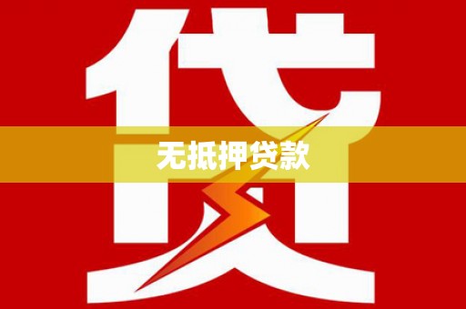 颍上无抵押贷款