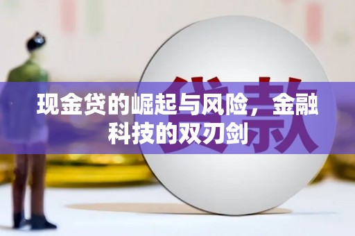 颍上现金贷的崛起与风险，金融科技的双刃剑