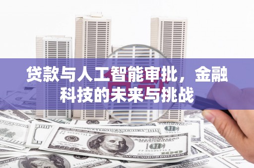 颍上贷款与人工智能审批，金融科技的未来与挑战