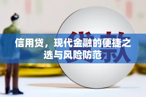 颍上信用贷，现代金融的便捷之选与风险防范