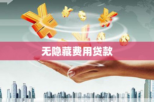 颍上无隐藏费用贷款
