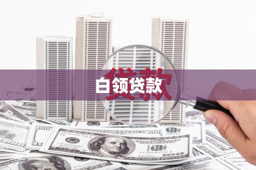 颍上白领贷款