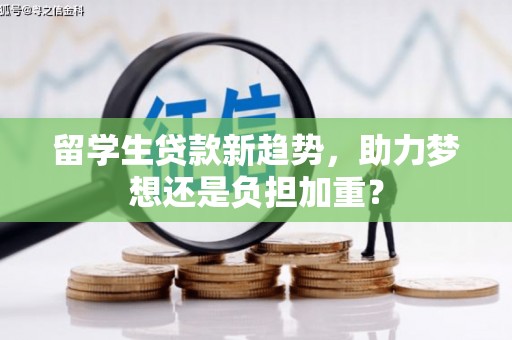 颍上留学生贷款新趋势，助力梦想还是负担加重？