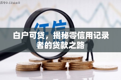 颍上白户可贷，揭秘零信用记录者的贷款之路