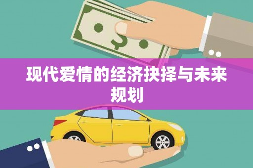 颍上现代爱情的经济抉择与未来规划