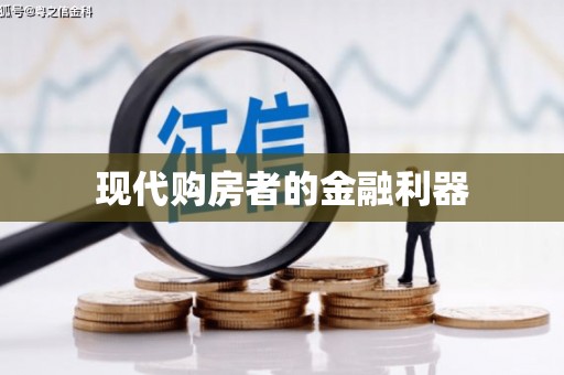 颍上现代购房者的金融利器