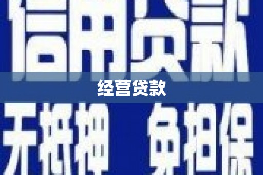 颍上经营贷款