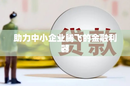 颍上助力中小企业腾飞的金融利器