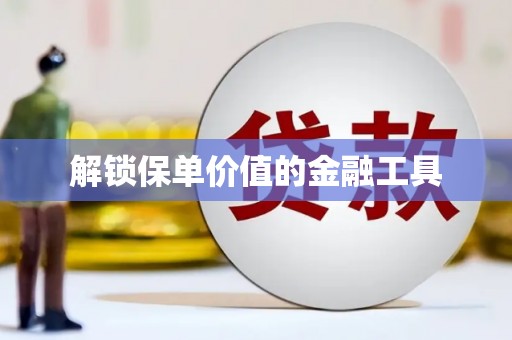 颍上解锁保单价值的金融工具